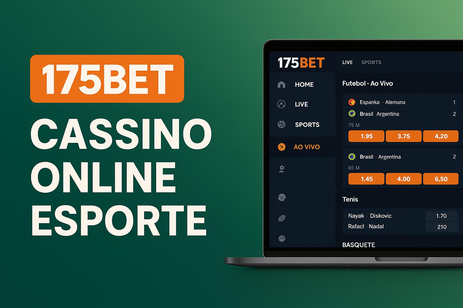 Aposte em apostas esportivas no cassino online 175BET